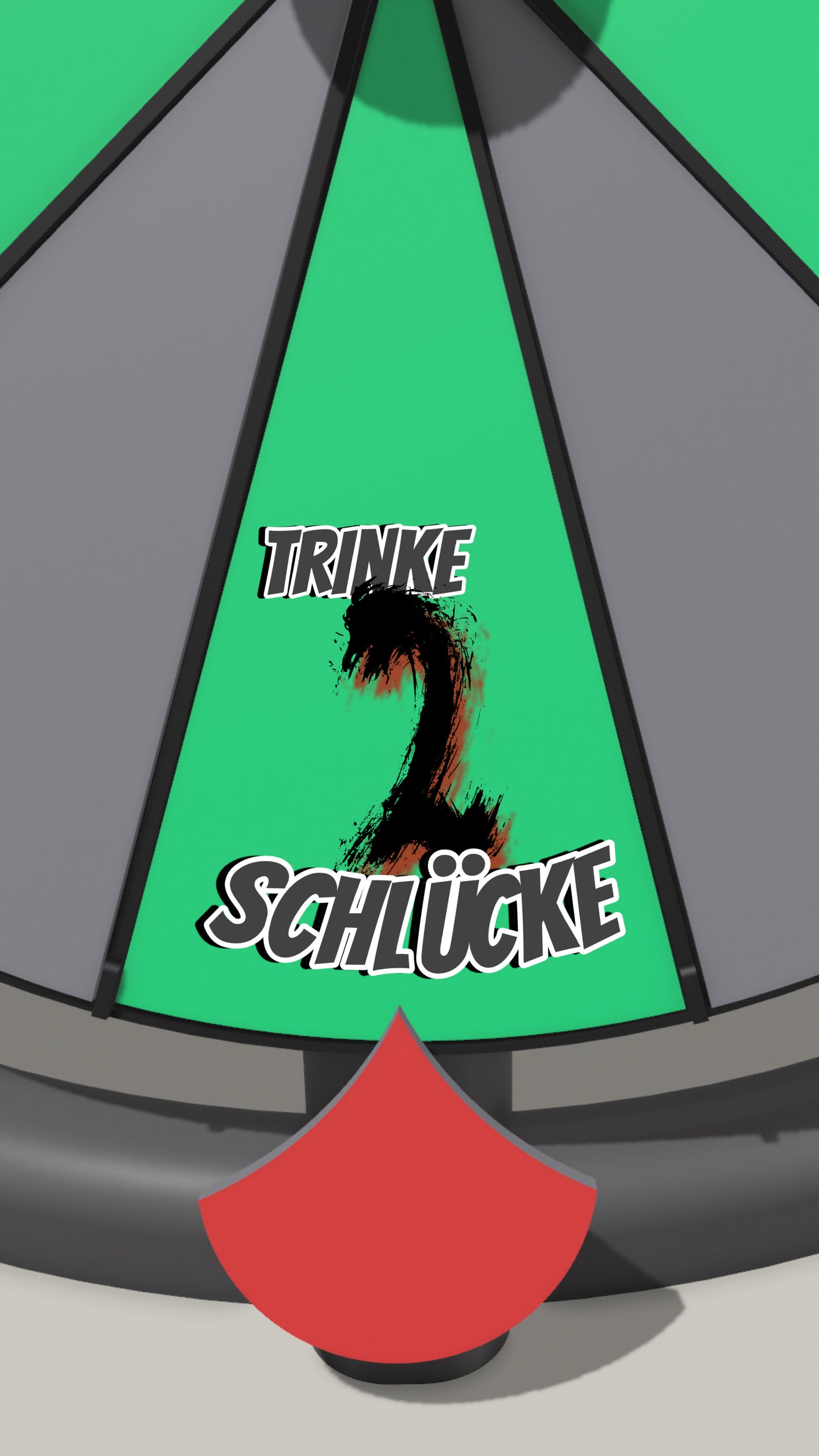 Spielfeld „Trinke 2 Schlücke“