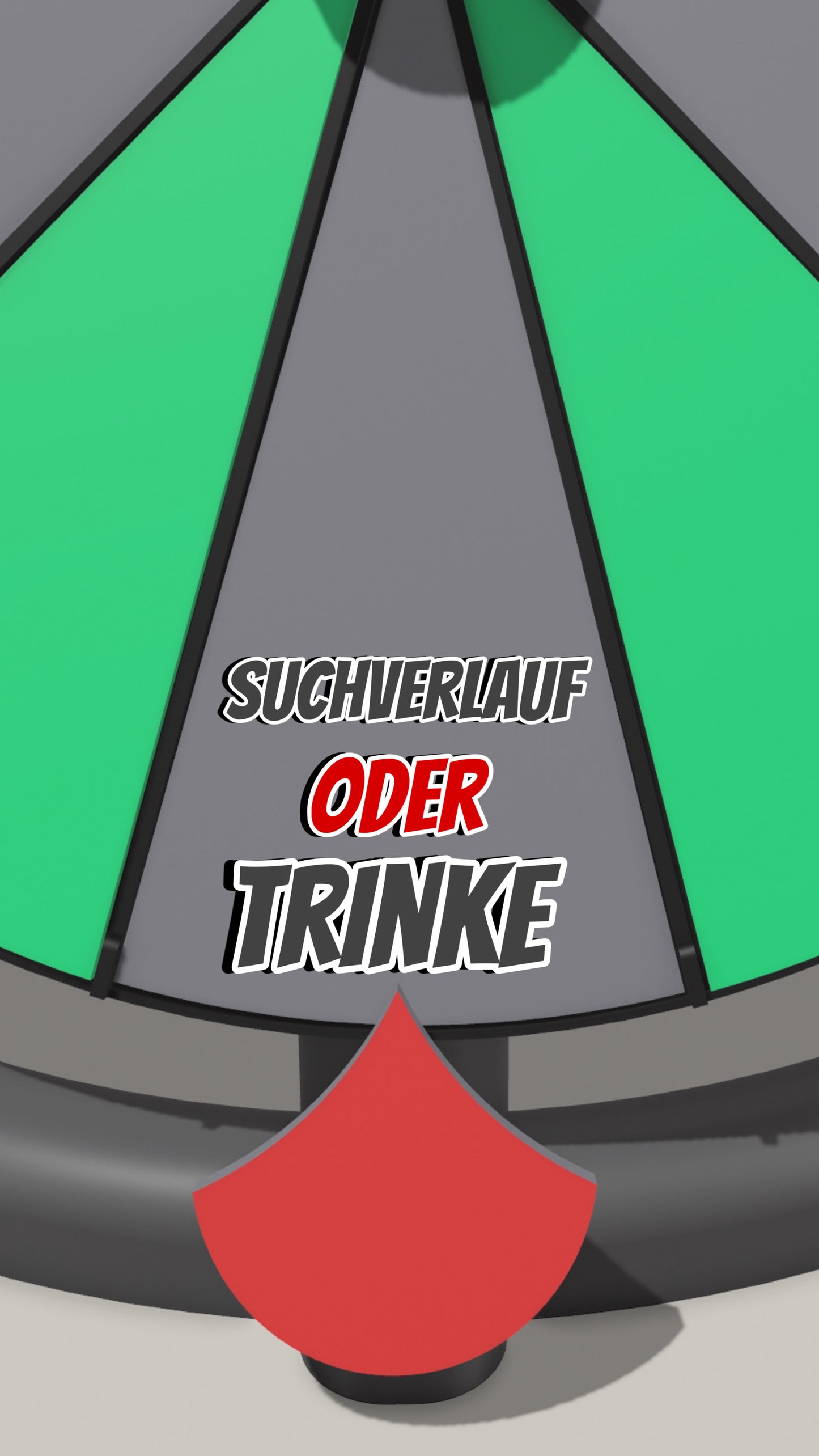 Spielfeld „Suchverlauf oder Trinke“