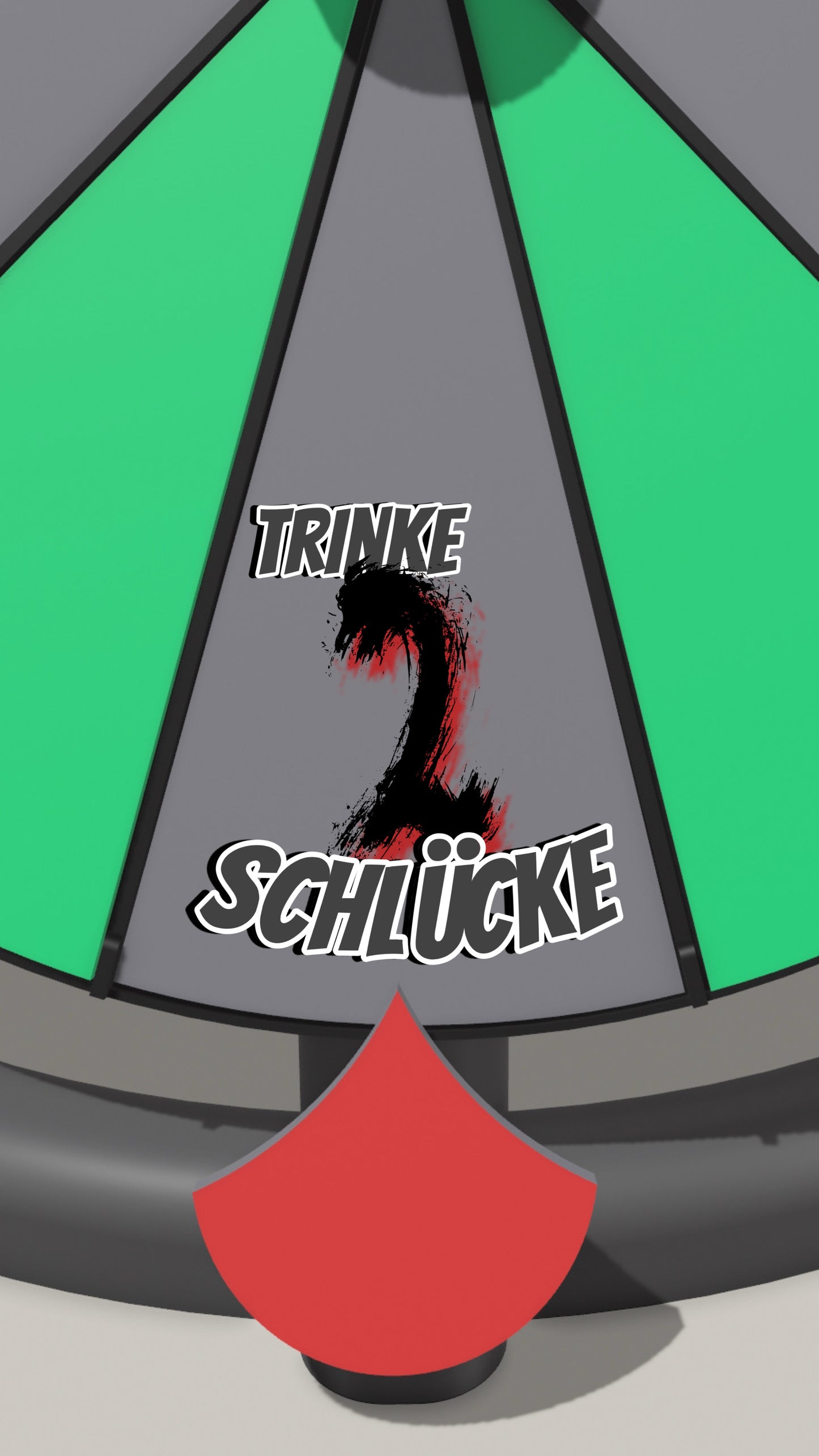 Spielfeld „Trinke 2 Schlücke“