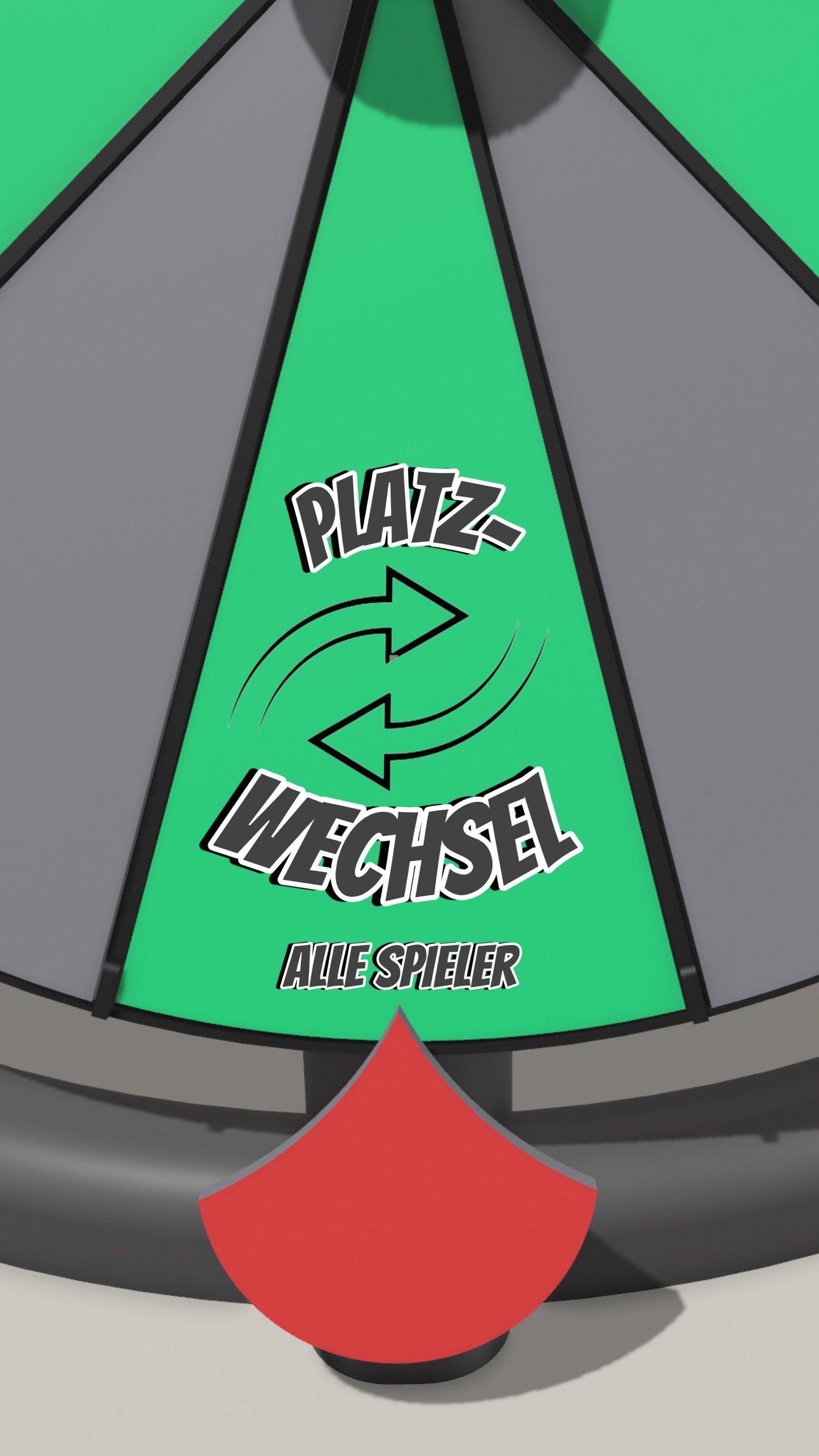 Spielfeld „Platzwechsel - Alle Spieler“