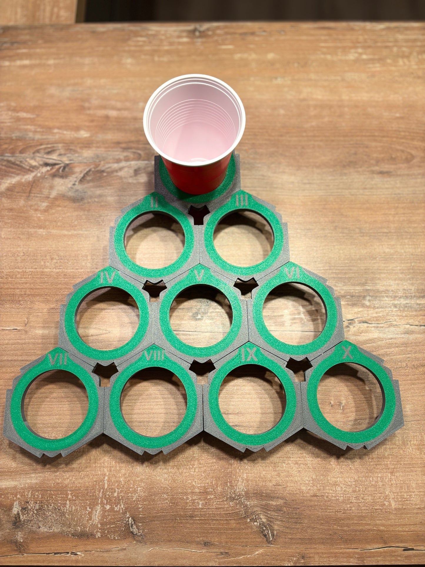Magnetisches Beerpong-Aufstellsystem